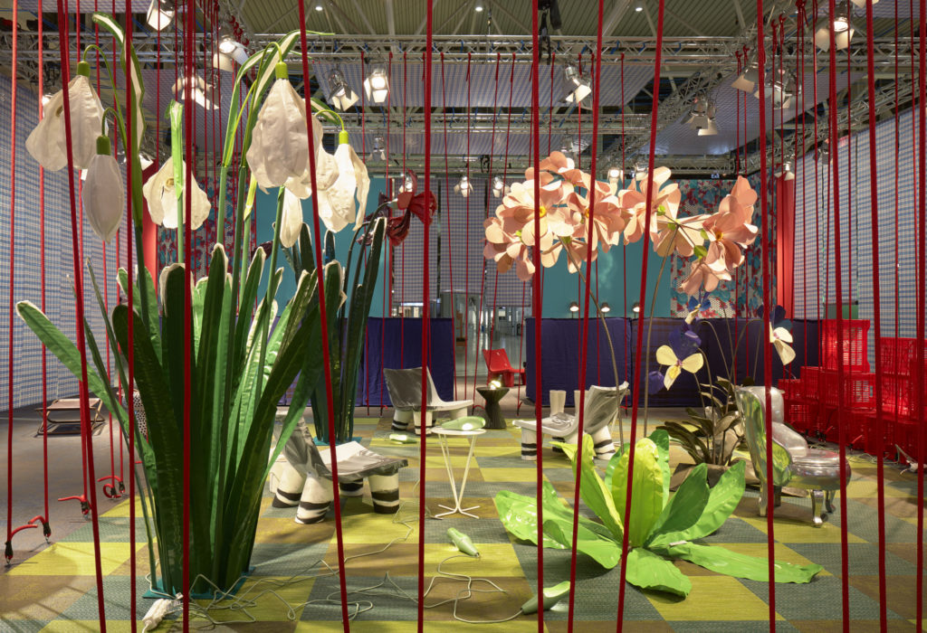 הביתן של פאולה נבונה. התמונה באדיבות: Stockholm Furniture & Light Fair צלם: Mathias Nero